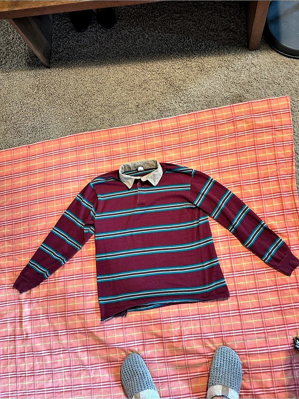 Vintage Levi’s Striped Long Sleeve Polo